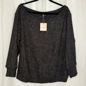 Off the shoulder sweater